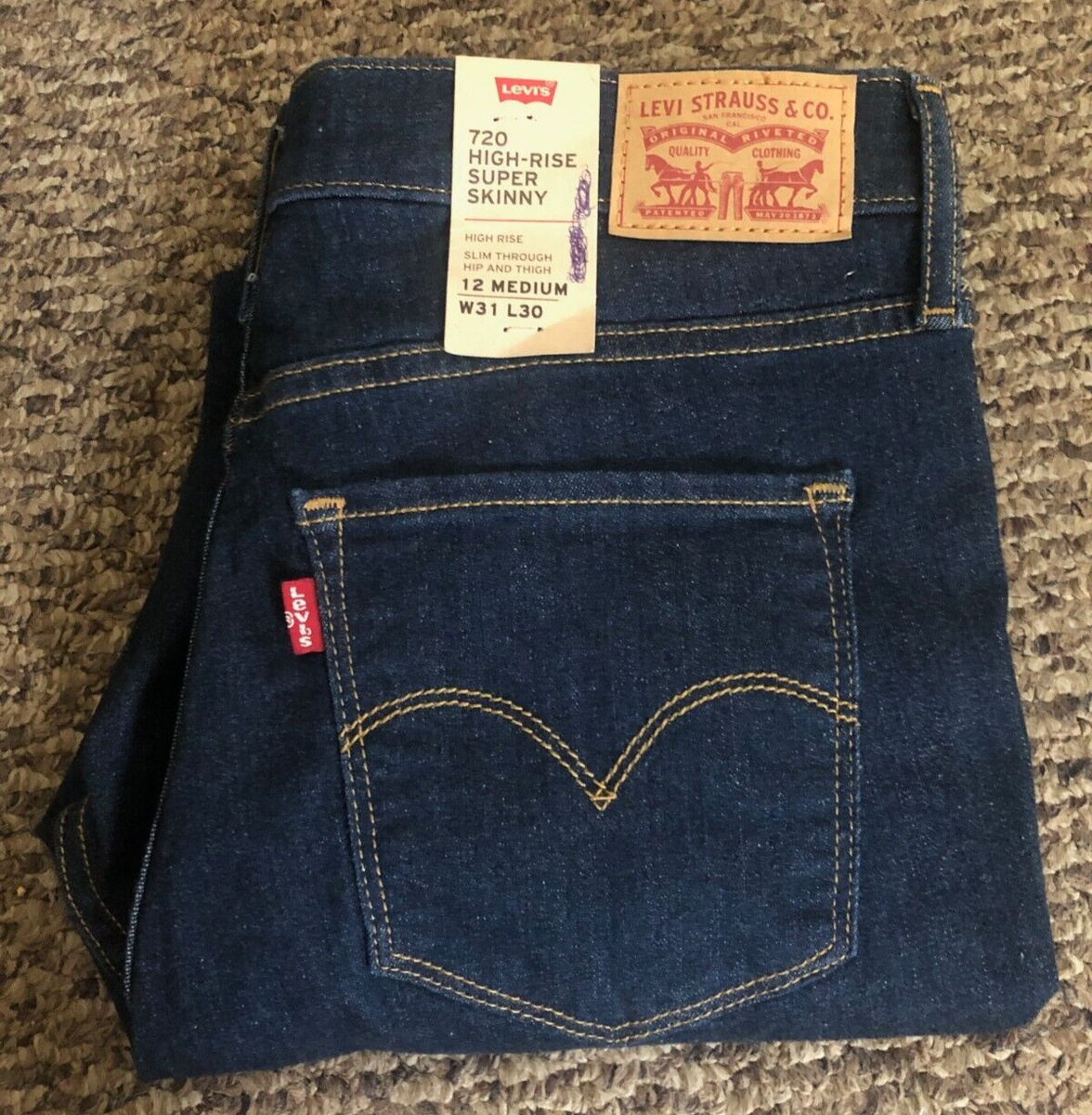 levi's 720 indigo daze