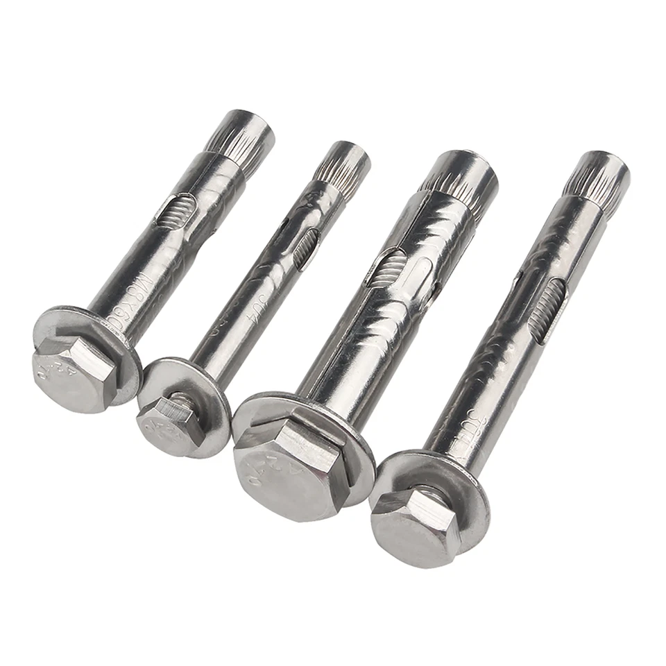 MARKENLOS M6-M12 mampostería hormigón tornillos de expansión pared rawl pernos acero inoxidable hexagonal