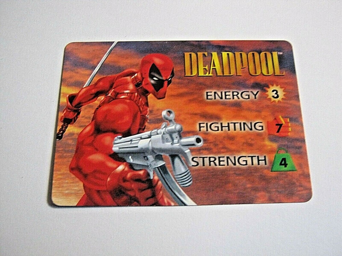 1995 Marvel Overpower Collectible Card Game Deadpool Card | eBay
