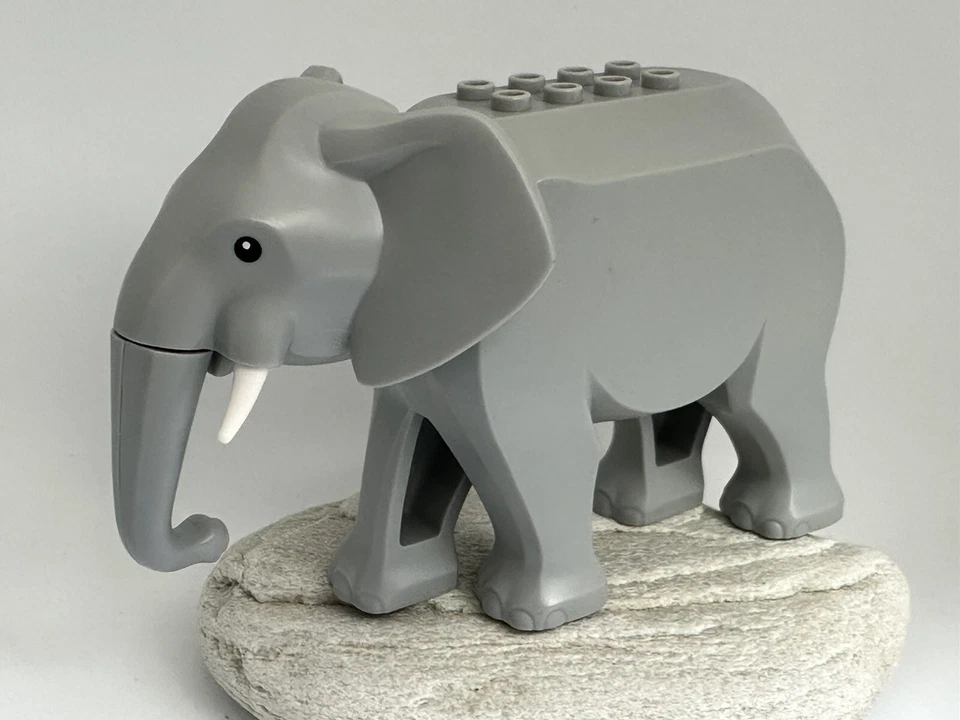 Lego® Tiere großer Elefant mit kurzen Stoßzähnen - Neuware - Bild 1 von 1