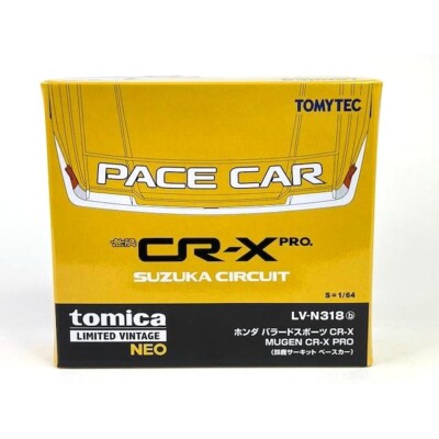 Tomica Limited Vintage LV-N318b Honda BALLADE CR-X MOUGEN PRO Pace