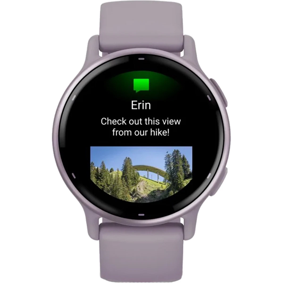 Garmin Vivoactive 5 Bluetooth Metallic Orchid Aluminium Orchid Smartwatch NEW