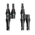 Solar Panel Y Branch Cable Connection Panel Parallel Connector MMF+FFM One Pair