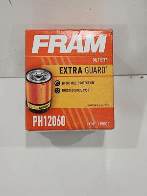 Fram Extra Guard Oil Filter PH12060 10K Mile Protection