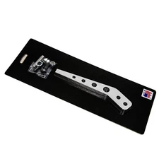 Tremec Shifter - Hole Style, 8" Bent, Polished (1224010-POLO)