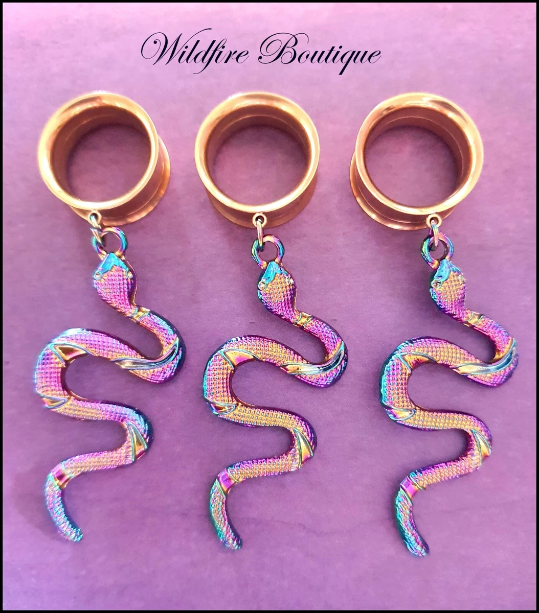 Gold ear tunnels outlet