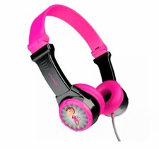 JLab JBuddies Headphones Comfortable Pink Studio Folding Kids Headphones