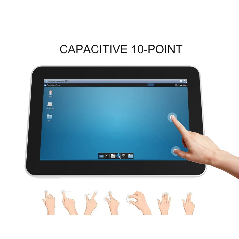 GreenTouch 10.1 Inch Multi PCAP Touch Screen Monitor 1280 * 800 Resolution Displ - Image 4 of 4