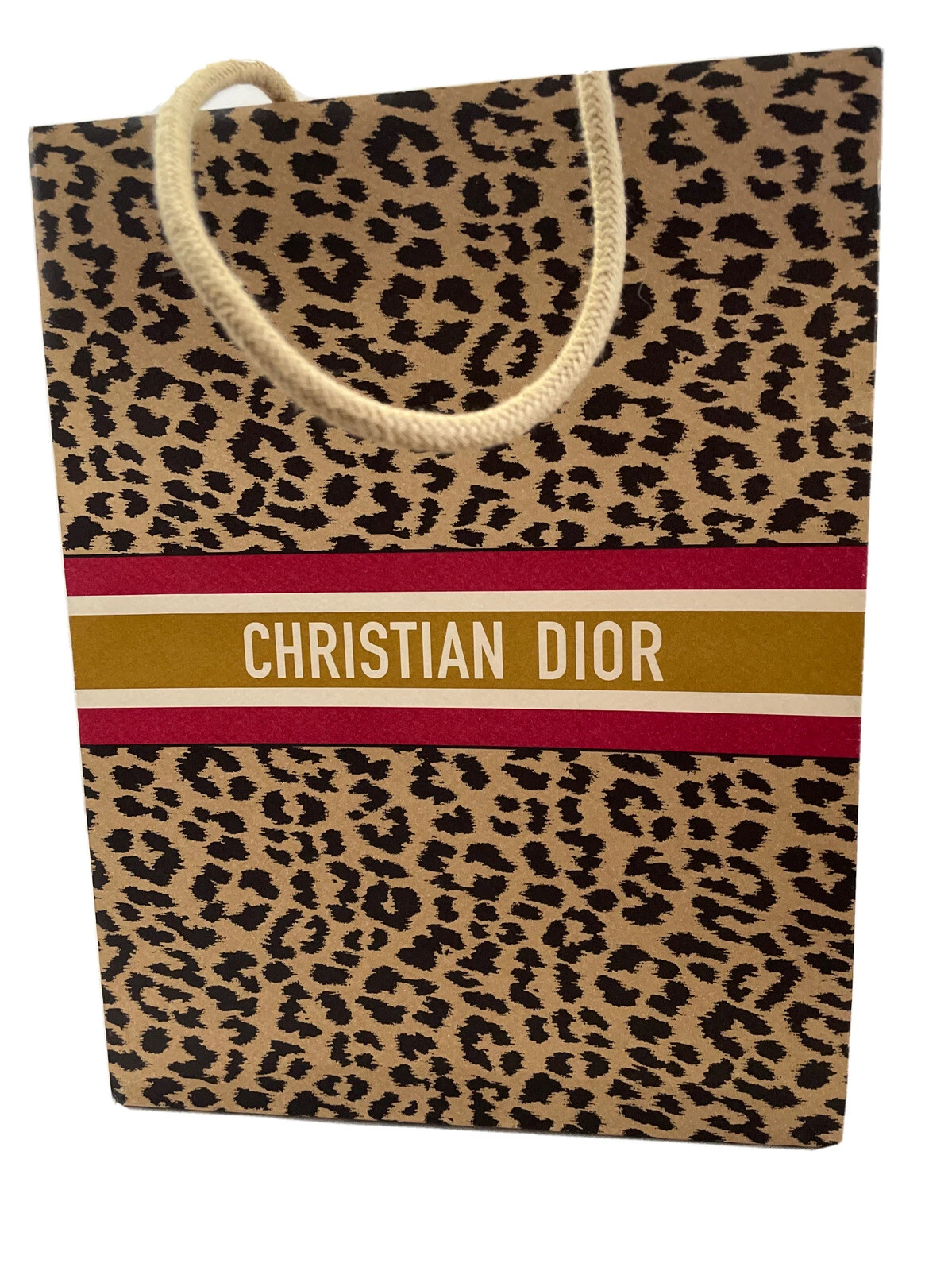 Sac cadeau Christian Dior et Harrods petit 