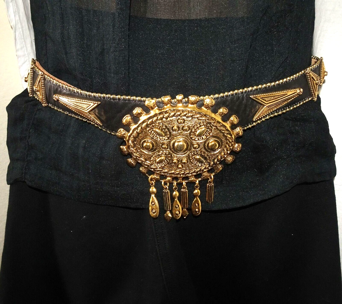 Geometric Metal Vintage Belts for sale | eBay display picture 1