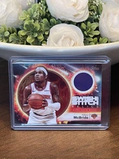 2025-26 Topps Basketball Miles McBride Swish and Stitch Relic SP #SST-MM Knicks