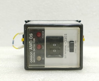 Omron AMD-DSU1 Motion Detector Speed Relay 100/110VAC Rise Speed Detection