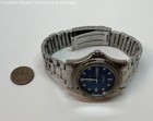 Armitron Silver Tone Rotating Bezel Blue Dial Wristwatch 109.5g — photo 2
