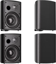 Herdio HOS-601 6.5" 800W (200W x 4) Outdoor Wall Mount Waterproof Speakers