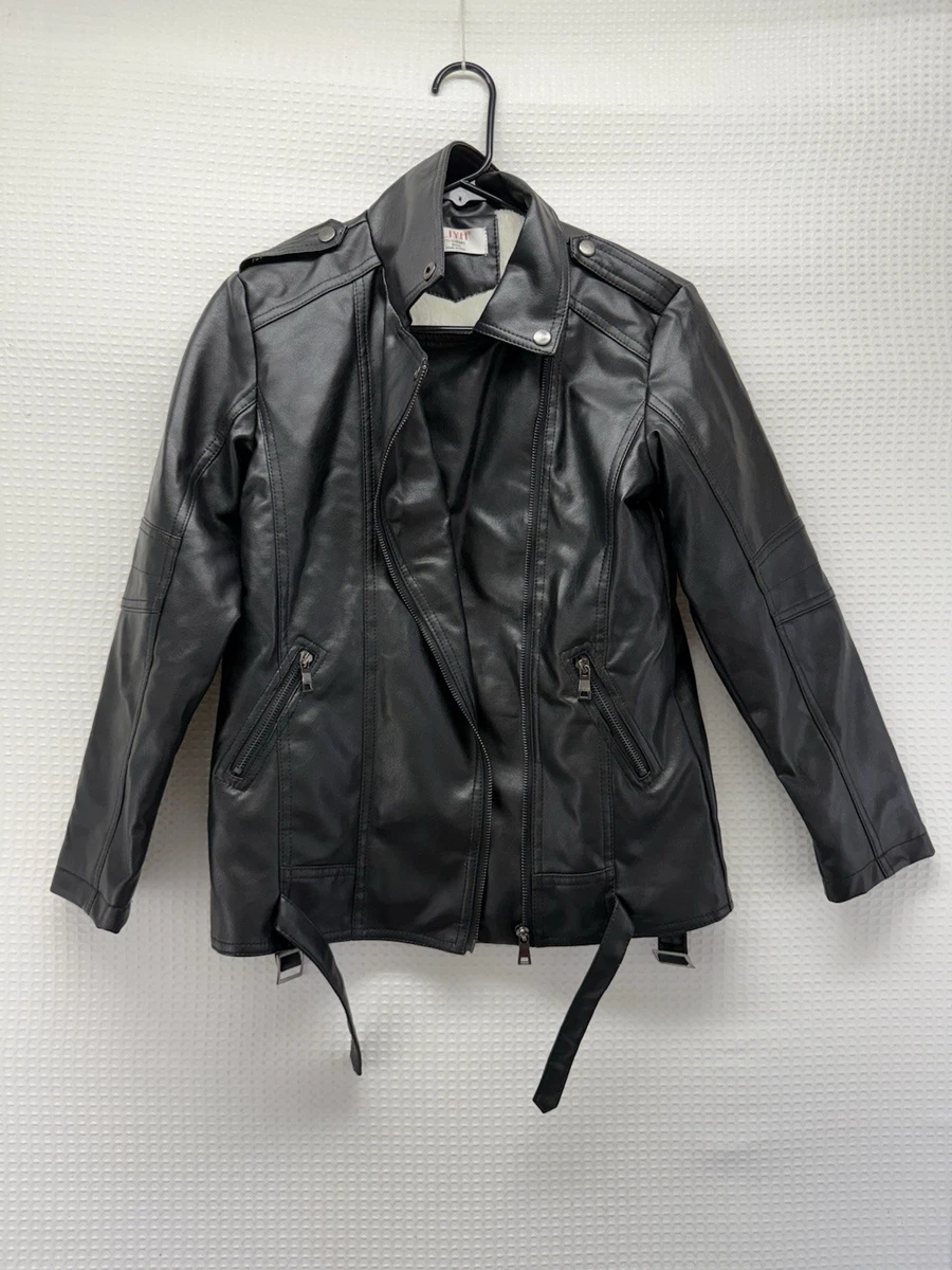 Not A Quilter Faux Leather Jacket - Black | Fashion Nova