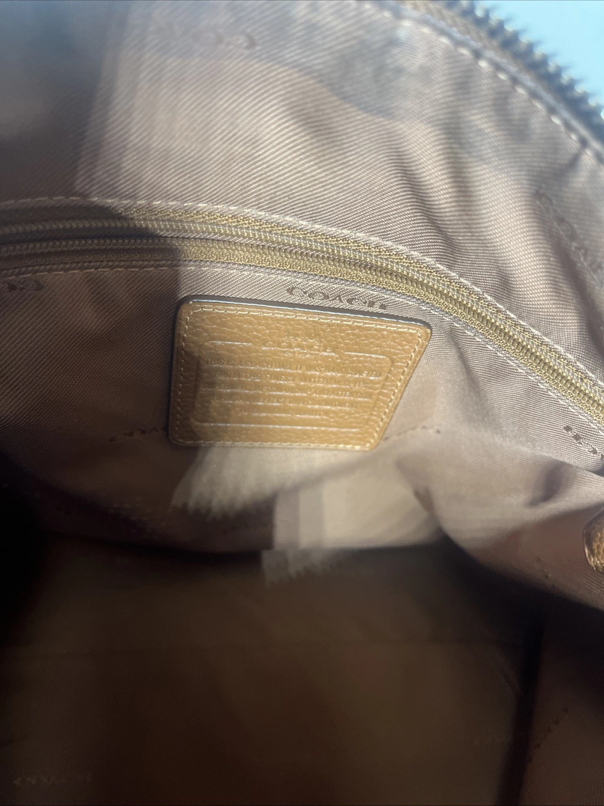 Borsa a tracolla Coach Prairie borsa sella pelle marrone tracolla