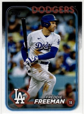 2024 Topps Series One Baseball Freddie Freeman No. 102 Los Angeles Dodgers
