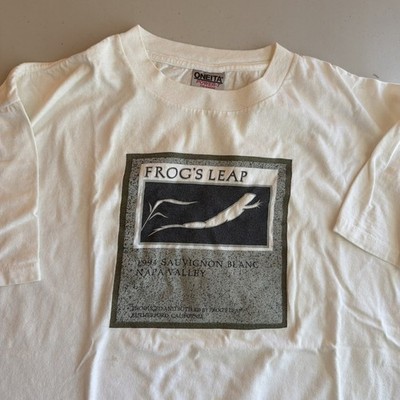 Vintage Frog s Leap 2004 Sauvignon Blanc Rutherford Napa Valley T Shirt Size XXL