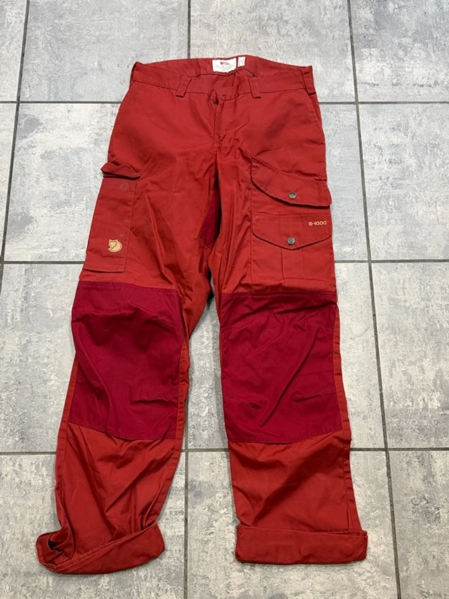 Fjallraven Vidda Trekking Pants Bordeaux Red 30-31 US
Opens in a new window or tab