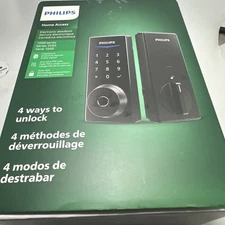 Philips Keyless Entry Door Lock - Fingerprint Touchscreen Deadbolt, Auto Lock