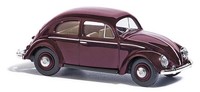 Busch 52901 - 1/87 / H0 Vw KäFer Mit Brezelfenster, Rot - Neu