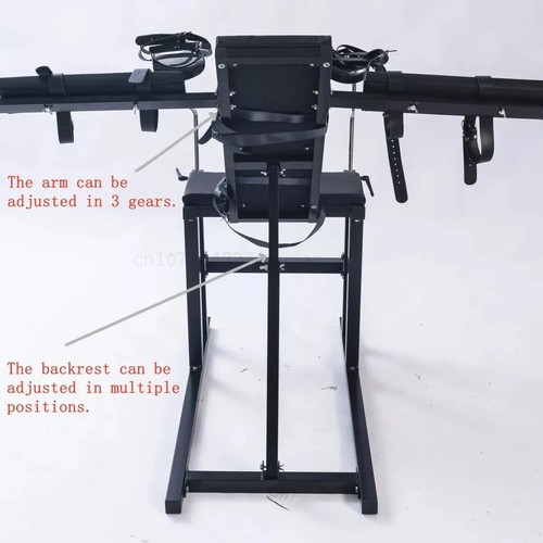 Sex Chair Restraint Frame Sex Bed Adjustable BDSM Handcuff Bondage Split Leg UK - Picture 3 of 10