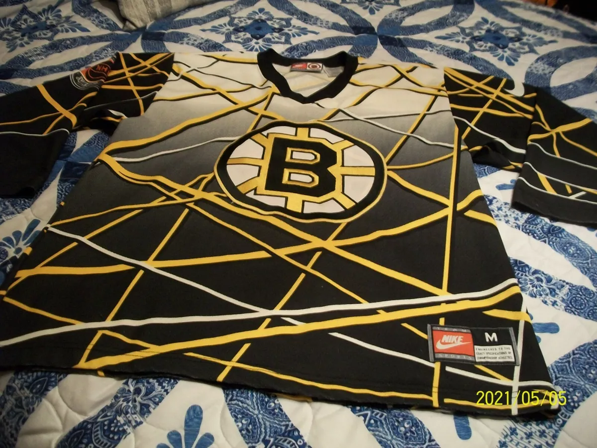 Nike BOSTON BRUINS NHL Street Hockey Jersey - Men's (M) RARE (EUC)