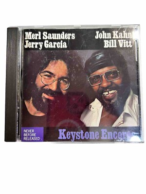 Jerry Garcia Merl Saunders Kahn Vitt Keystone Encores Grateful Dead CD Berkeley