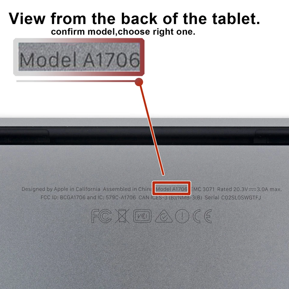 Genuine LED Touch Bar +Ribbon Flex Cable For Apple Macbook Pro 13" 15" 2016-2020 - Image 2 of 3