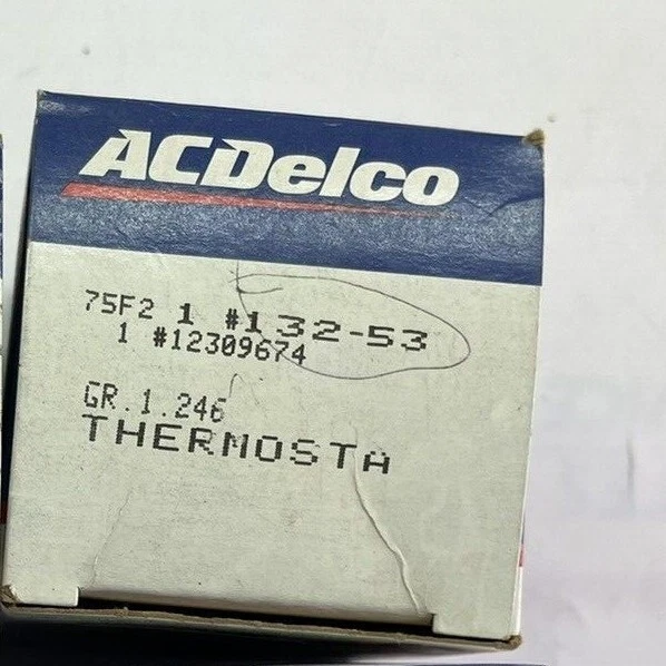 Engine Coolant Thermostat ACDelco 132-53 12309674 - Image 3 of 3