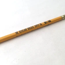 c. 1950s The Cleveland Builders Supply Co. Ohio Wood Pencil Unsharpened Vintage