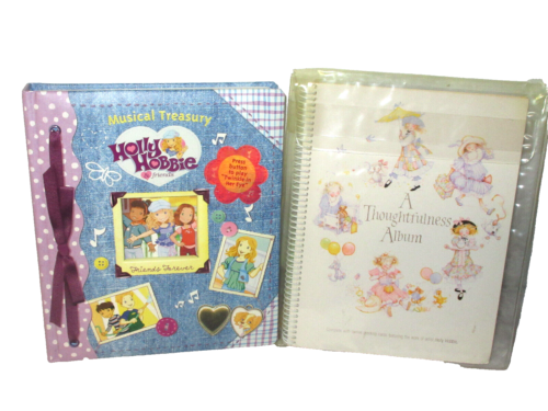 HOLLY HOBBIE ALBUM AND MUSICAL BOOK LOT                 (HH5). - Picture 1 of 4