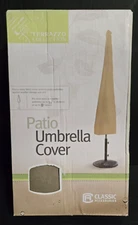 Classic Accessories Terrazzo Collection Patio Umbrella Cover 11' DIA & 8' Square