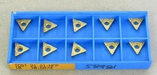 10 PCS KORLOY INSERT TCGT 21 51 -HFP GRADE NC310 COATED