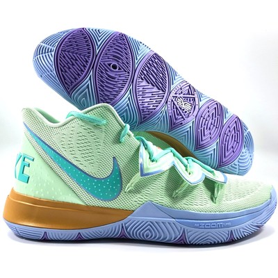 kyrie 5 purple and green