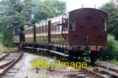 Foto 6x4 Knotty Heritage Zug an der Foxfield Railway Caverswall Stat c2019