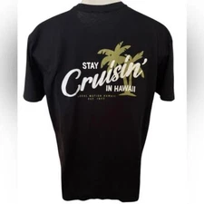 LOCAL MOTION Hawaii Stay Cruisin’ Tee Shirt Men XL