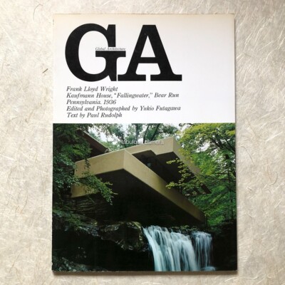 GA Global Architecture #2 Frank Lloyd Wright Kaufmann House Fallingwater Bear...