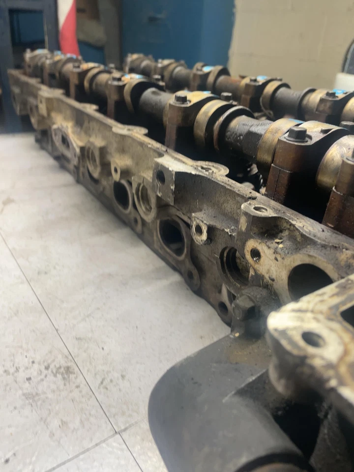 02-05 TRAILBLAZER 02-04 GMC ENVIADO 02-04 OLDS BRAVADA Culata 4,2 L OEM Foto 3 de 4