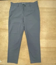 Banana Republic 38 x 32 Blue Slim Performance Tech Golf Dress Pants