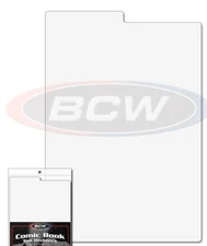 New (3 ct) BCW Tall Comic Book Divider-White