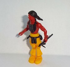 Mohikaner mit Speer (gro&szlig;) 1987 GELBE Hose ORIGINAL