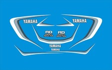 Yamaha RD125 Candy Blue Kit