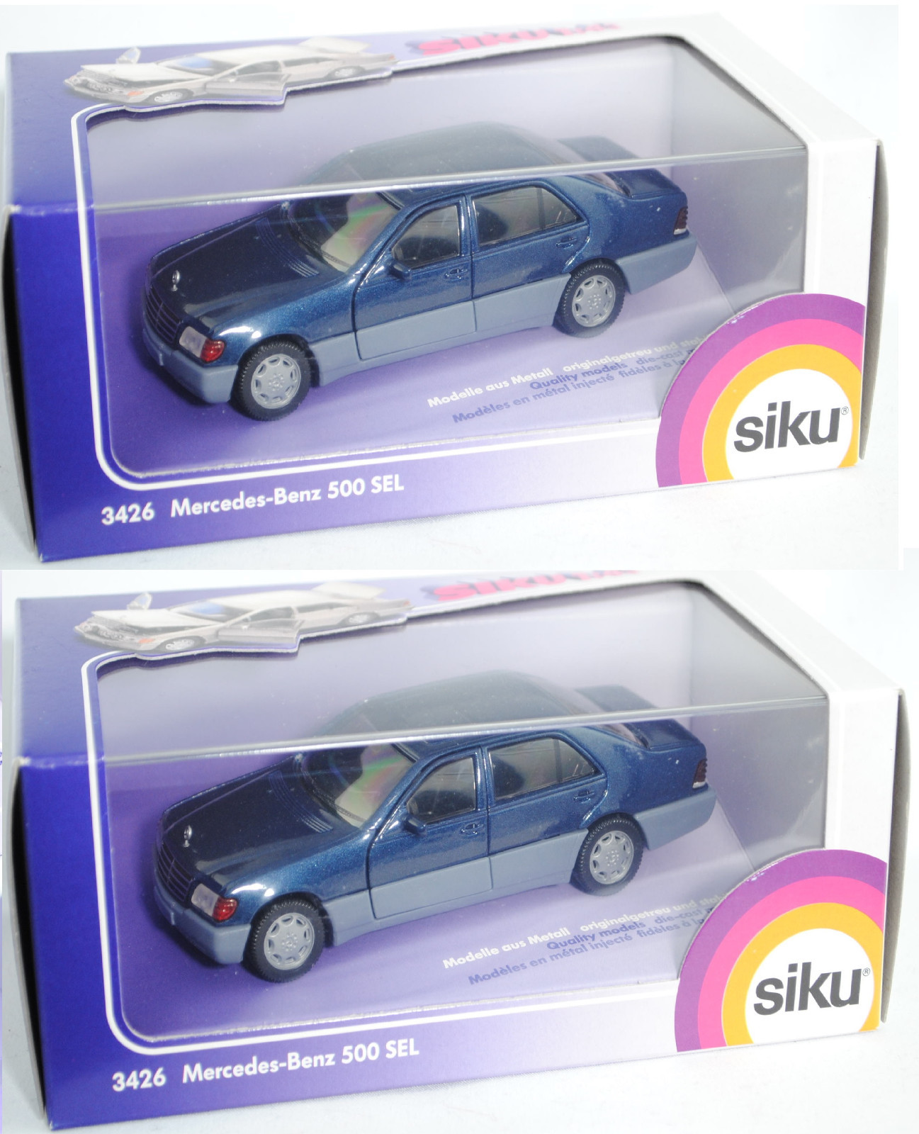 SIKU SUPER 3426 MERCEDES-BENZ 500 SEL (série W 140) Acier bleumetallic 1 43 SIKU SUPER 3426 MERCEDES-BENZ 500 SEL (série W 140) Acier bleumetallic 1 43