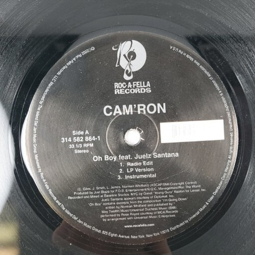 Cam'ron Oh Boy The Roc Rocafella Used Vinyl Record Y2k Hip-hop Music Rap Retro - Picture 6 of 6