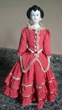 Antique China head doll 1830's-1840's