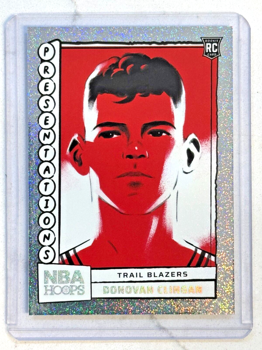 2024-25 Panini NBA Hoops Presentations Donovan Clingan SSP CASE
