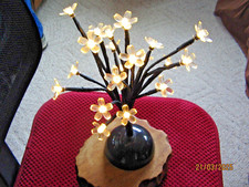 Cherry Blossom Tree Branch Lamp/Light Home Table/Desk battery