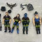 GI Joe Slaughter's Marauders Figure Lot ~ Mutt, Lowlight, Spirit etc 1989