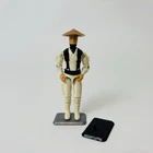Vintage Hasbro GI Joe Mortal Kombat Raiden 1991 Action Figure Toy With 2 Stand